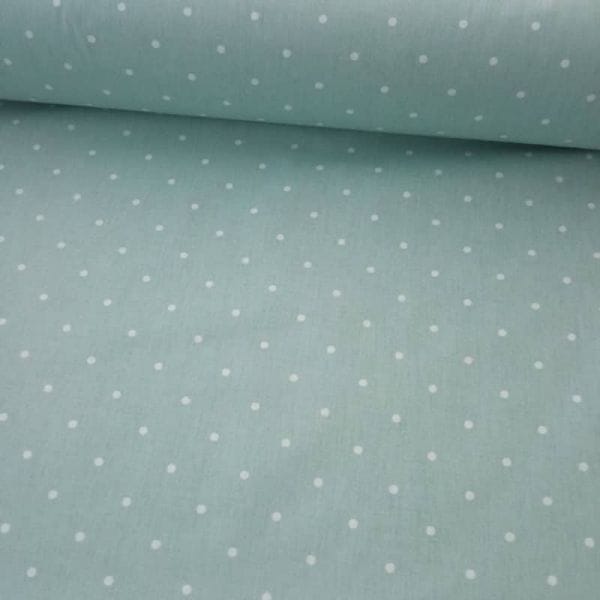 Простирадло на резинці, Горошок на м'ятному