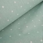 Простирадло на резинці, Горошок на м'ятному