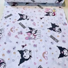 Простирадло на резинці дитяче, Kuromi-1 Простирадло на резинці дитяче, Kuromi-1
