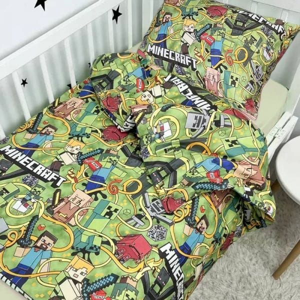Постельное белье Майнкрафт - 1,5 спальное